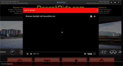 Desktop Screenshot of decentride.com